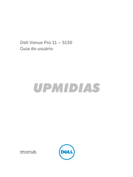 Dell Venue Pro 11 – 5130 Guia do usuário