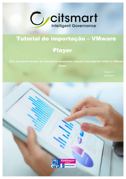 Tutorial de importação – VMware Player