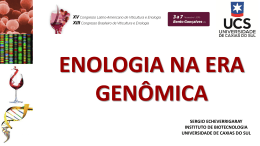 15h20 - Enologia na era Genômica - Sérgio Echeverrigaray