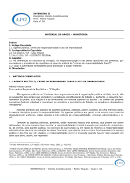 INTENSIVO II – Direito Constitucional – Pedro Taques – Aula n. 04