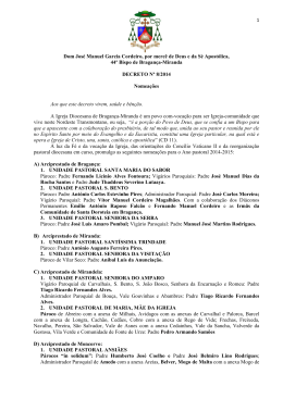 Decreto 08 - Nomeações
