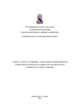 dissertação mestrado raimundo nonato nogueira de oliveira