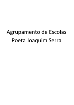 Agrupamento de Escolas Poeta Joaquim Serra