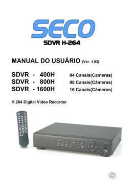 MANUAL SDVR Serie H