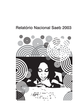 Relatório do Saeb 2003 (1)
