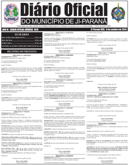 Jornal Diário06.indd - diário oficial eletrônico do município de ji