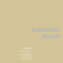 bordando design/catálogo (2011)