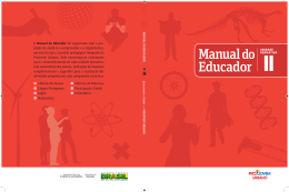 Manual do Educador - SME Duque de Caxias