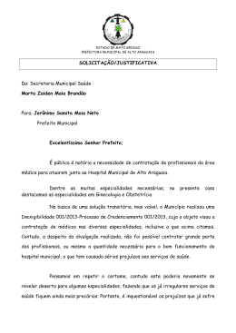 Dispensa de Licitação 017 - 13 Dr. Ilizandro Lopes