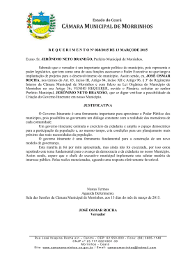 Vizualizar PDF - Câmara Municipal de Morrinhos