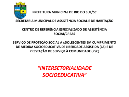 PREFEITURA MUNICIPAL DE RIO DO SUL/SC