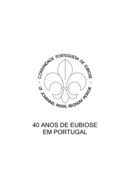 40 anos de Eubiose em Portugal
