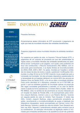 Informativo Jurídico SEMERJ 05-06
