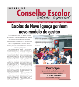 Escolas de Nova Iguaçu ganham novo modelo de gestão