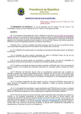 4 Decreto n. 5.493-2005