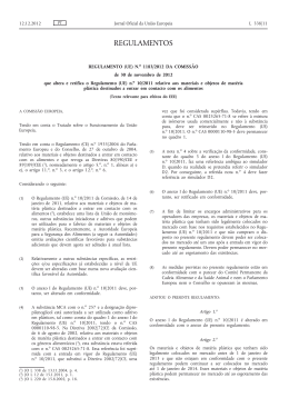 Regulamento (UE) n.o 1183/2012 da Comissão, de 30 de novembro