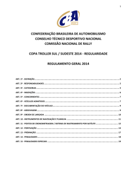 art. 10 - Confederação Brasileira de Automobilismo