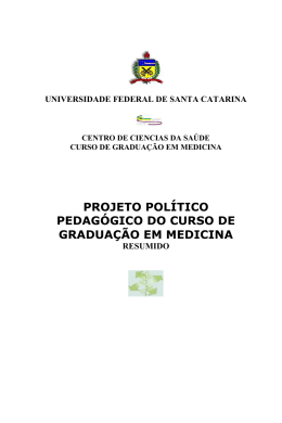 projeto político pedagógico do curso de graduação em medicina