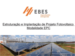 EBES - Empresa Brasileira de Energia Solar