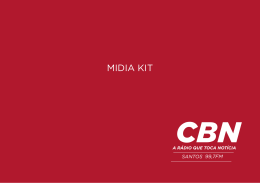 MIDIA KIT - CBN Santos
