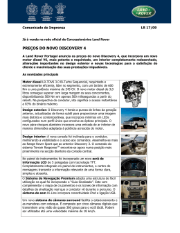 090908 Preços Discovery4 - Clube Land Rover de Portugal