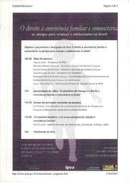 Untitled Document http://www.ipea.gov.br/comunicalsem_programa