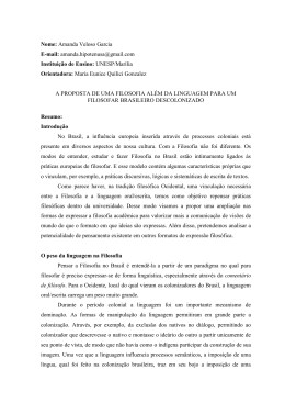 Nome: Amanda Veloso Garcia E-mail: amanda