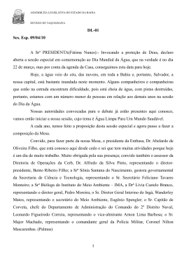 DL-01 Ses. Esp. 09/04/10 A Srª PRESIDENTA(Fátima Nunes