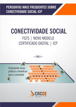 conectividade social – perguntas e respostas - CRC-CE