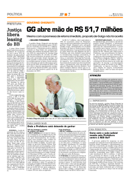 GG abre mão de R$ 51,7 milhões