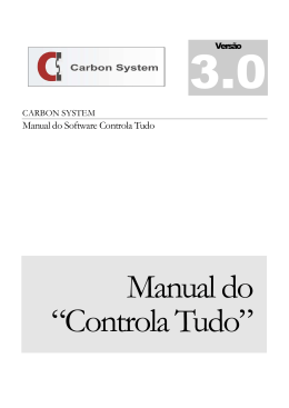 Manual do Software Controla Tudo