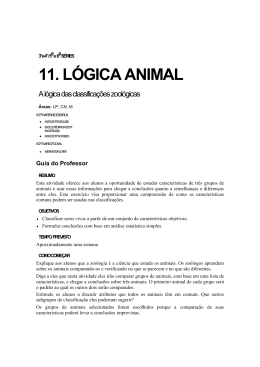 projeto 10 - logica animal