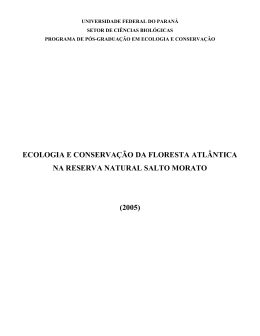 Relatório 2005 - Departamento de Botânica
