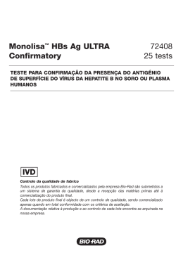 Monolisa™ HBs Ag ULTRA - Bio-Rad