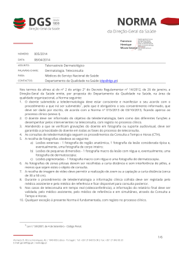 Norma nº 005/2014 de 08/04/2014 - Direcção