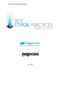 BEST ETHICAL PRACTICES AWARDS 1