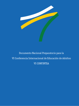 Documento Nacional Preparatorio para la VI Conferencia
