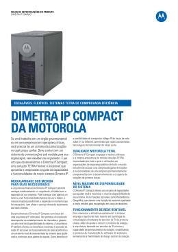 DIMETRA IP COMPACT DA MOTOROLA