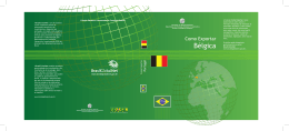Bélgica (2013) - Invest & Export Brasil