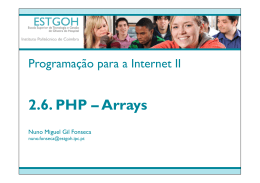 2.6. PHP – Arrays - elearning@estgoh
