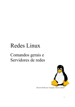 Apostila de Redes Linux - Professor Jefferson Costa