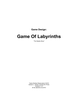 Game Of Labyrinths