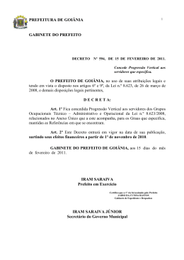 Decreto N. 594 de 15/02/2011