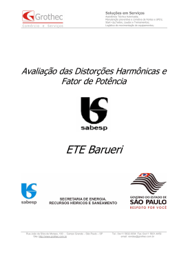 ETE Barueri - Grothec Comercio Serviços