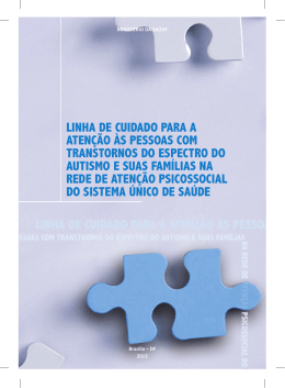 Linha de cuidados do Autismo - Associação Brasileira de Autismo