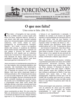Edição 1806 – 11/10/2009 - Paróquia Porciúncula de Sant`ana