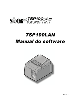Software Manual TSP100LAN