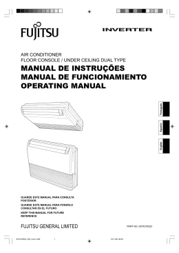 manual de instruções manual de funcionamiento