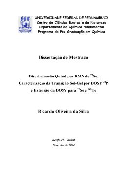 Dissertação de Mestrado Ricardo Oliveira da Silva