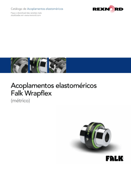 Acoplamentos elastoméricos Falk Wrapflex ( Métrico)